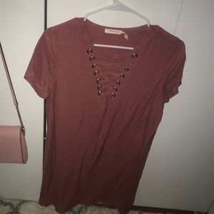 Beautiful rusty pink color, little dress